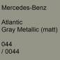 Preview: Mercedes-Benz, Atlantic Gray Metallic (matt), 044 / 0044.